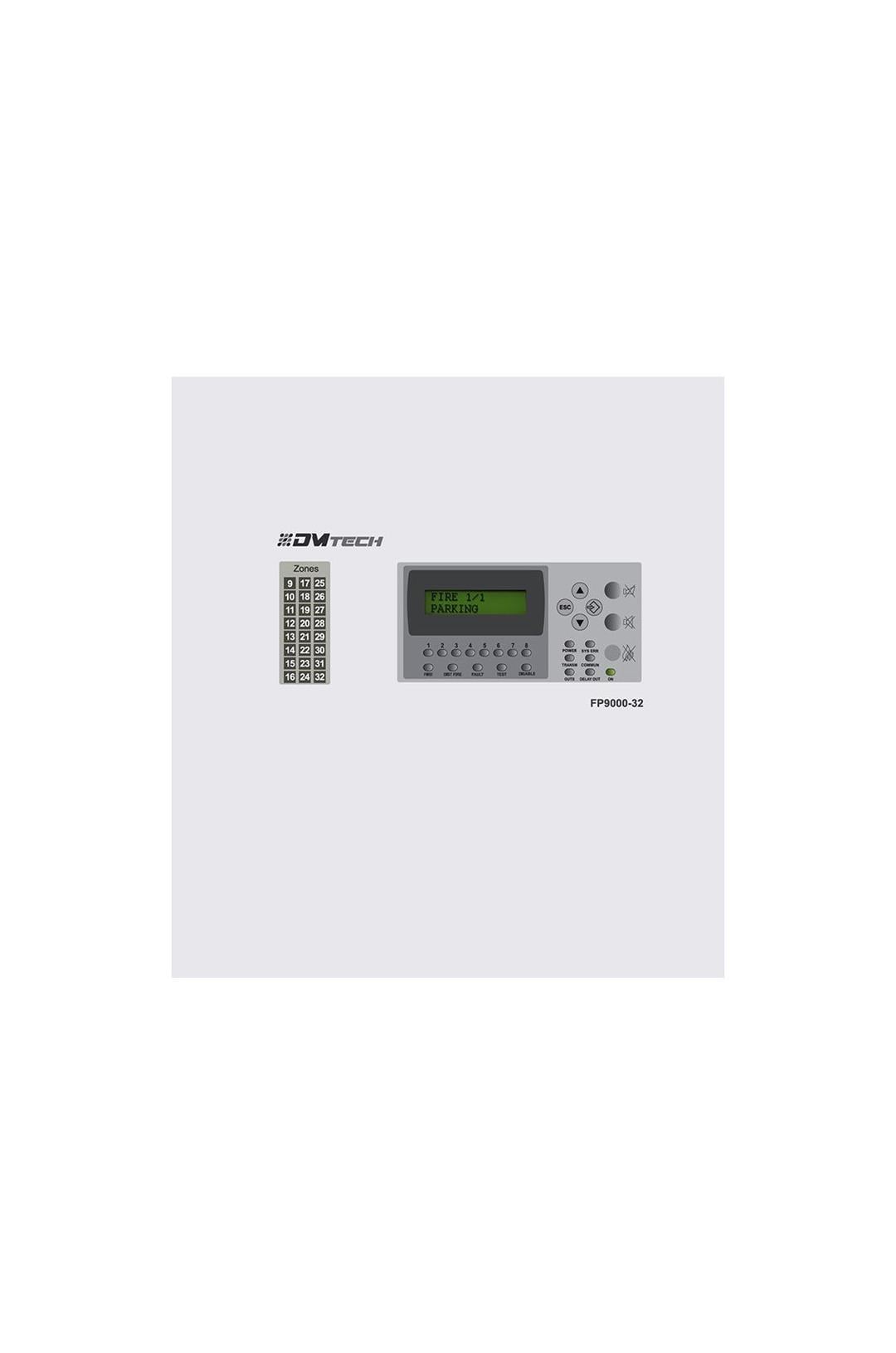 DMTECH FP9000-16 16 Bölge Konvansiyonel Yangın Alarm Kontrol Paneli