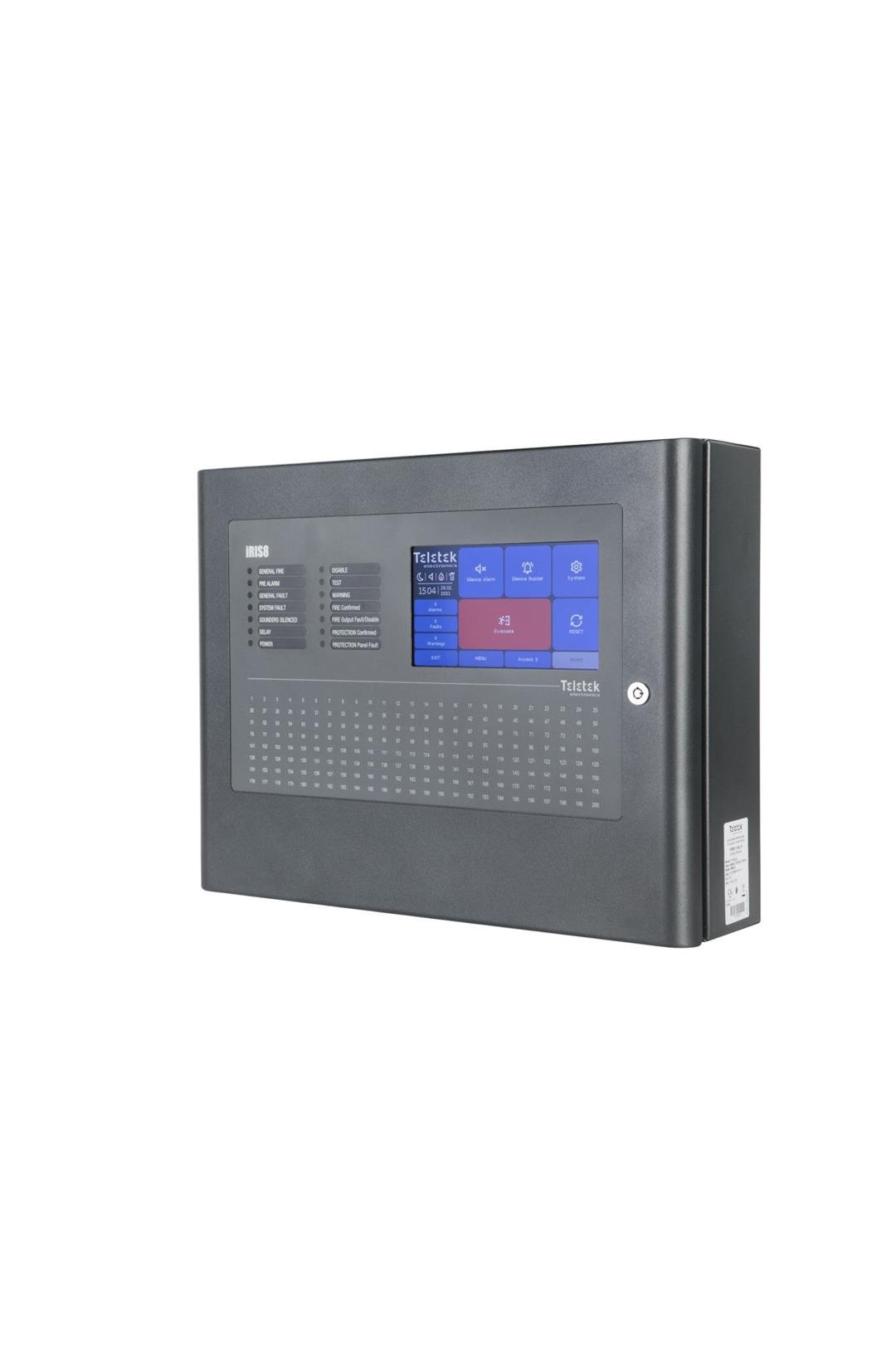 TELETEK IRIS8 (1-8) L-B  7 LOOP 7 Looplu Yangın İhbar Paneli
