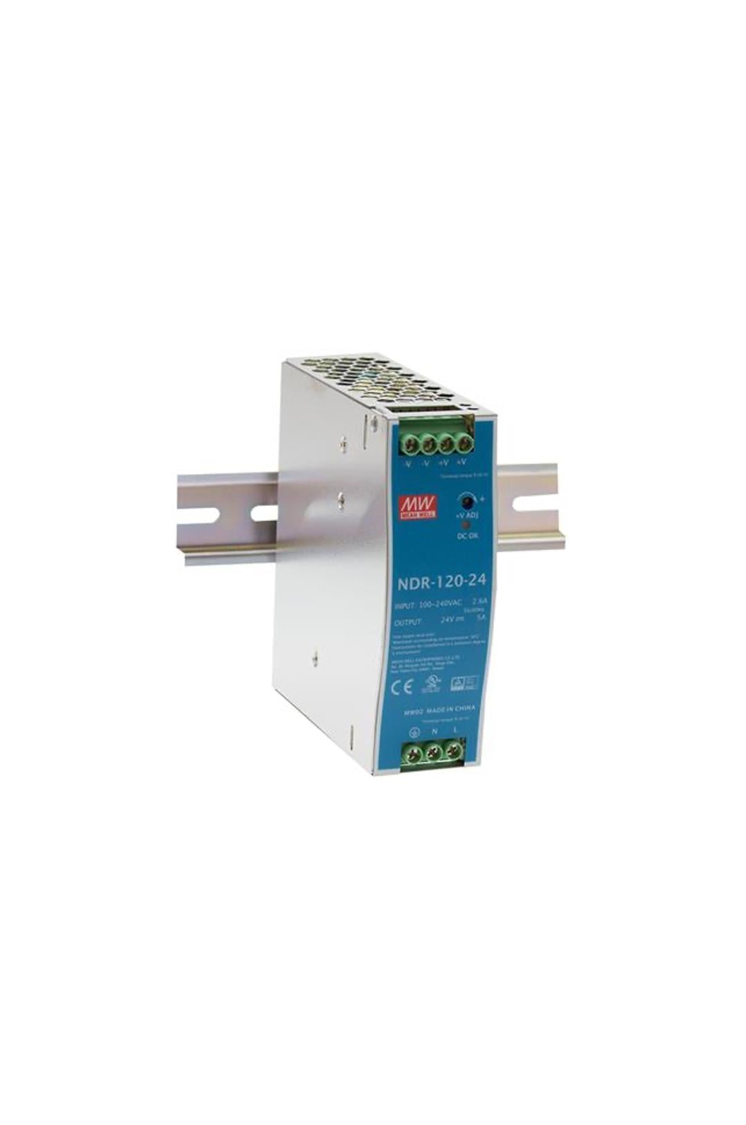 TIANDY MW-NDR-120-48 Endüstriyel switch için AC-DC Single output Industrial DIN rail power supply; 