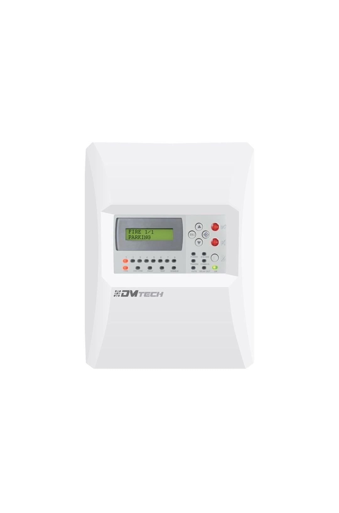 DMTECH  FP9000-8 8 Bölge Konvansiyonel Yangın Alarm Kontrol Paneli