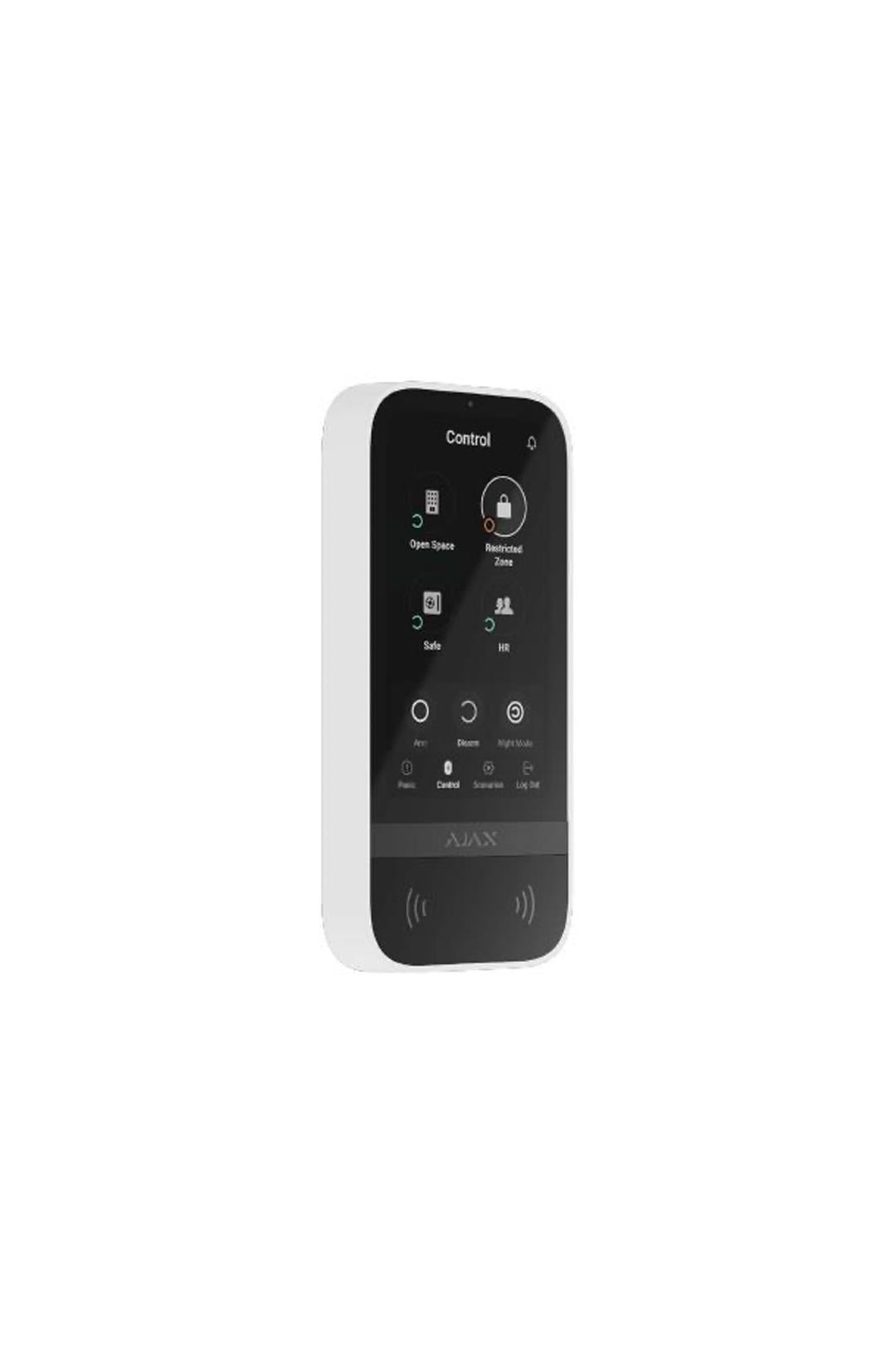 AJAX Keypad Touchscreen Dokunmatik Ekranlı Tuş Takımı Beyaz