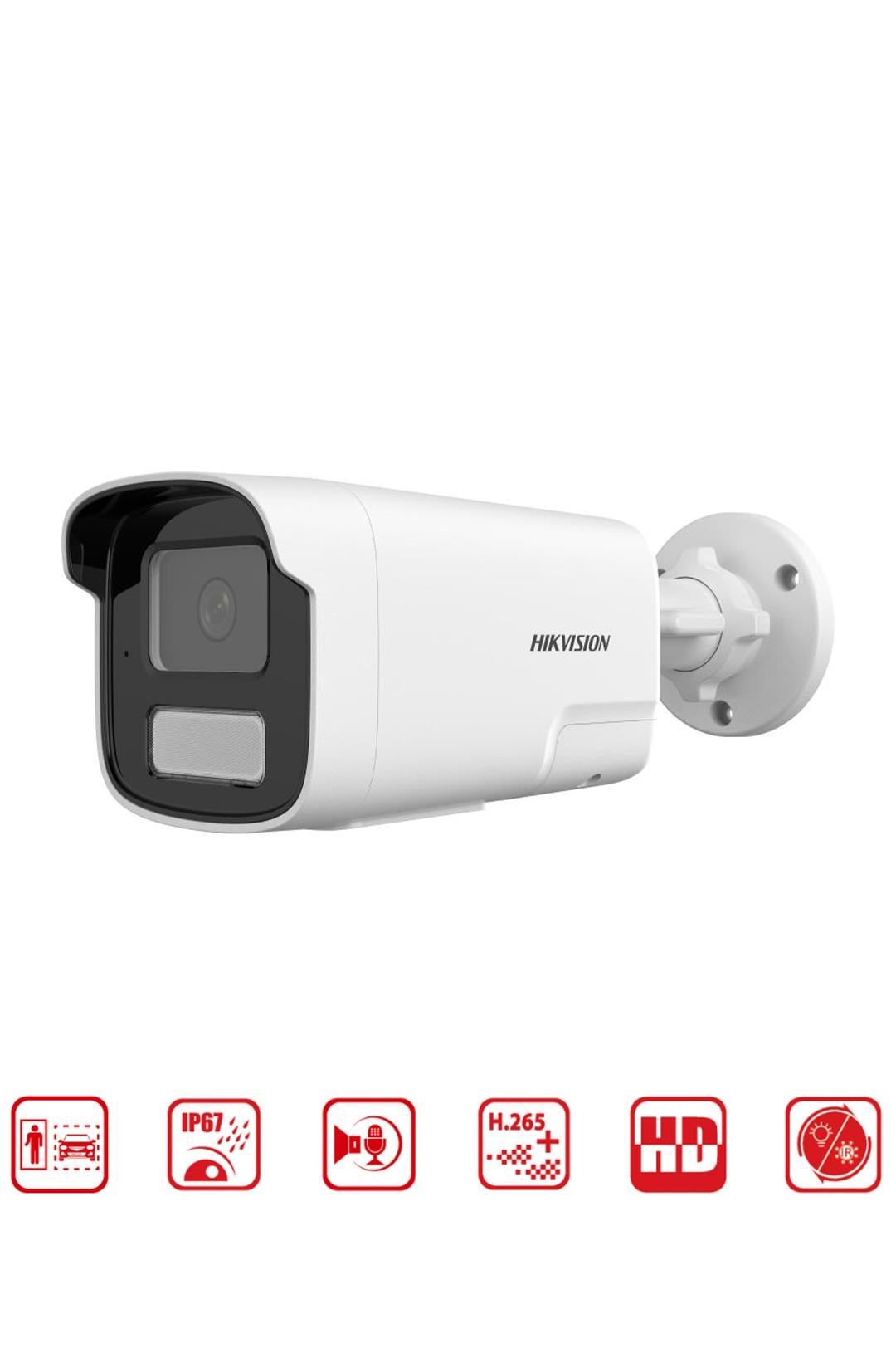 HIKVISION DS-2CD1T63G2-LIUF/SL - 6MP Bullet Kamera Smart Hybrid Light + Motion Detection + Live Guard