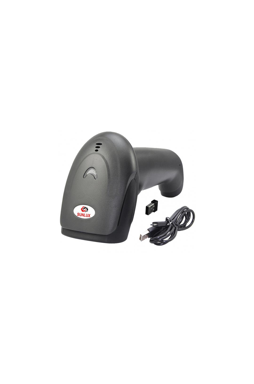 SUNLUX XL-9309B, EL Tipi, Laser, WiFi, Bluetooth, Kablosuz, 300Metre, 1D, Barkod Okuyucu