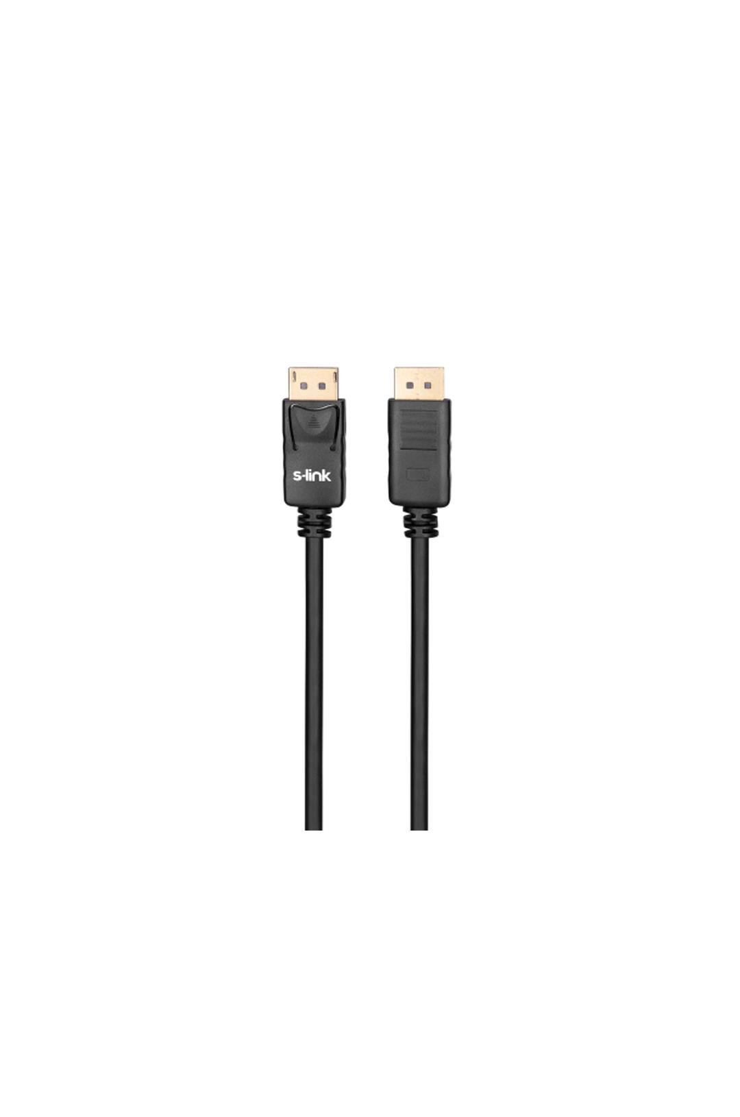 S-LINK SLX-460, Display Port (Dp) Kablo, İki ucu Erkek, 1.5 Metre