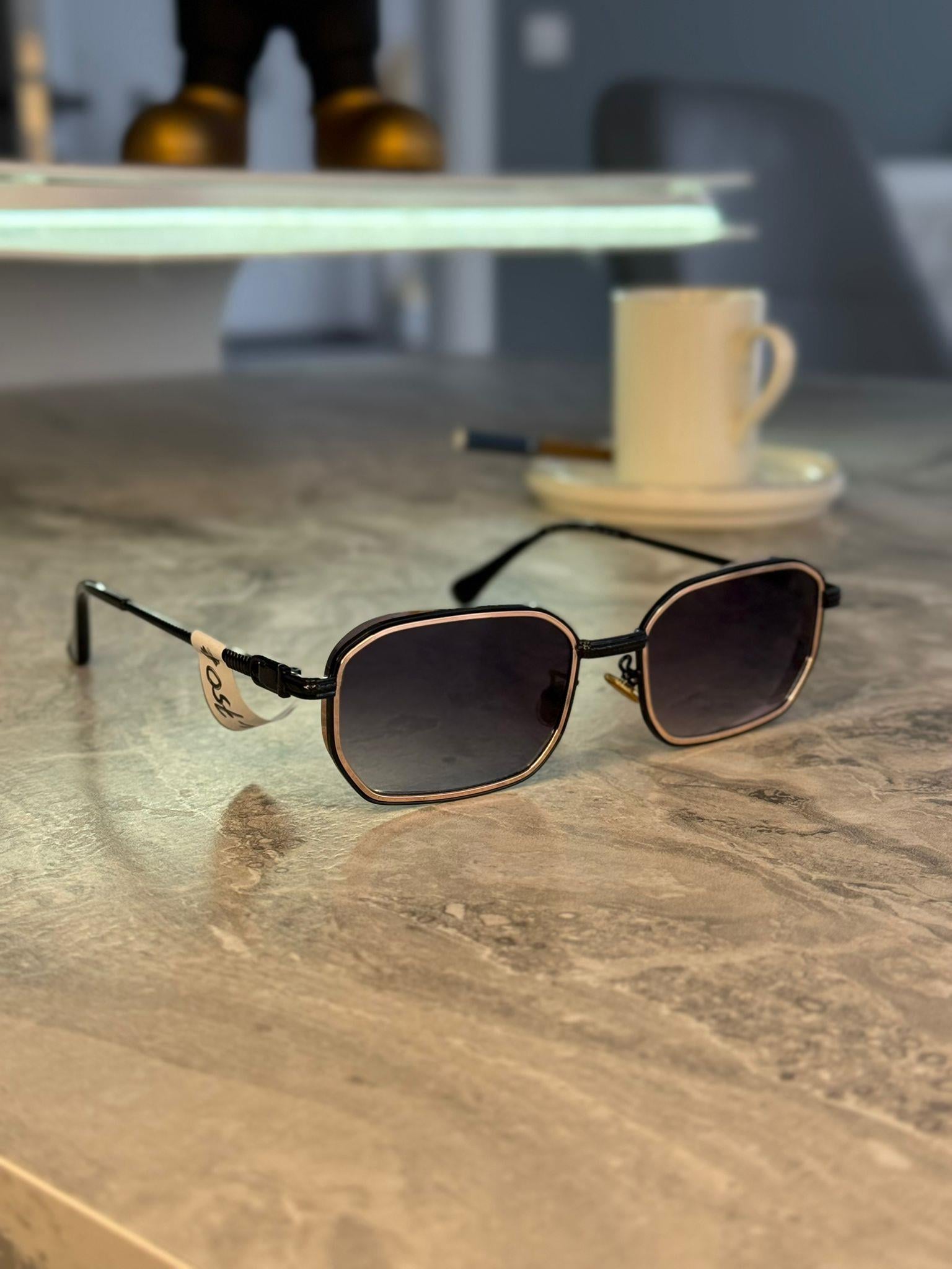 Rose Gold Vintage Premium Güneş Gözlüğü