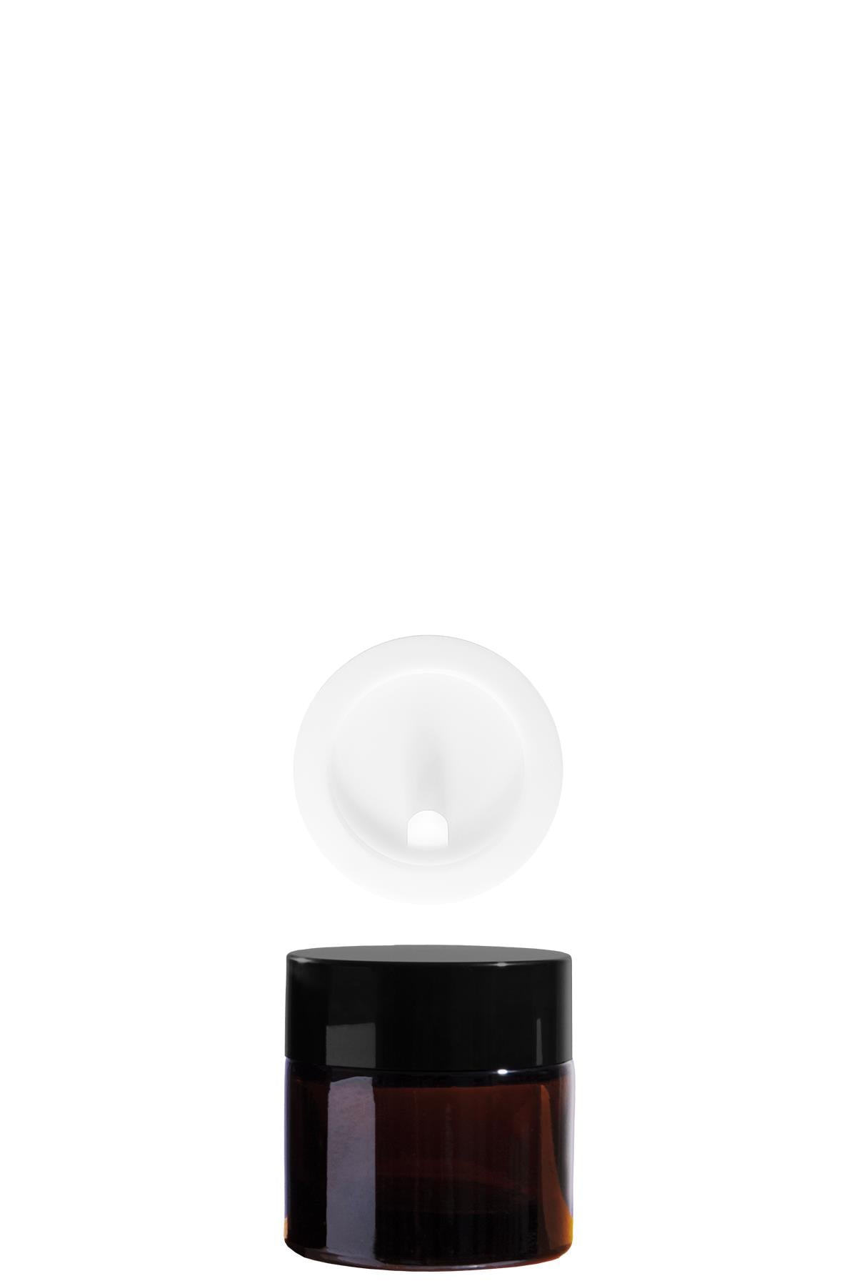 10cc Amber Lip Balm Cam Krem Kavanoz