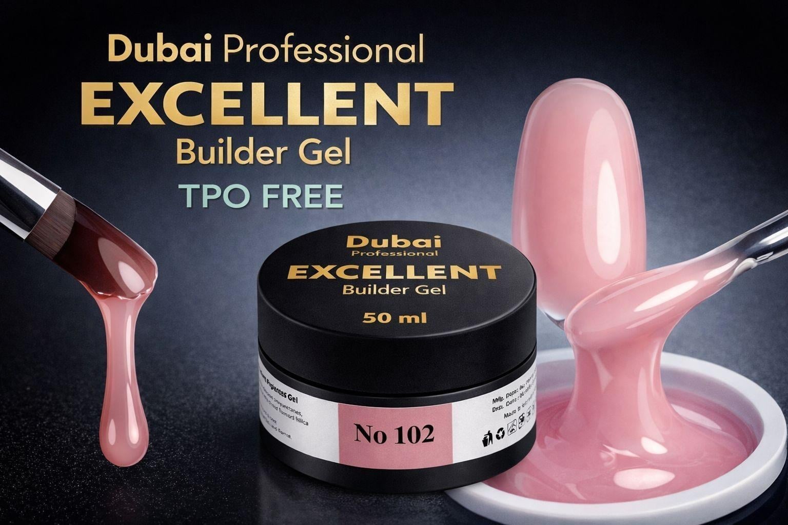 50 ML DUBAİ BUİLDER GEL NO:101