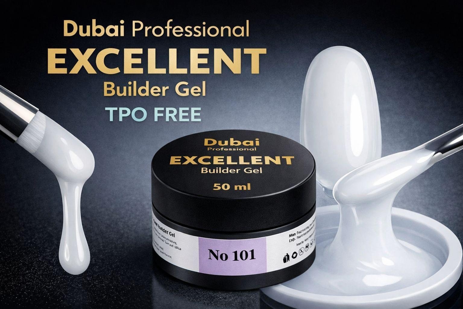 50 ML DUBAİ BUİLDER GEL NO:101