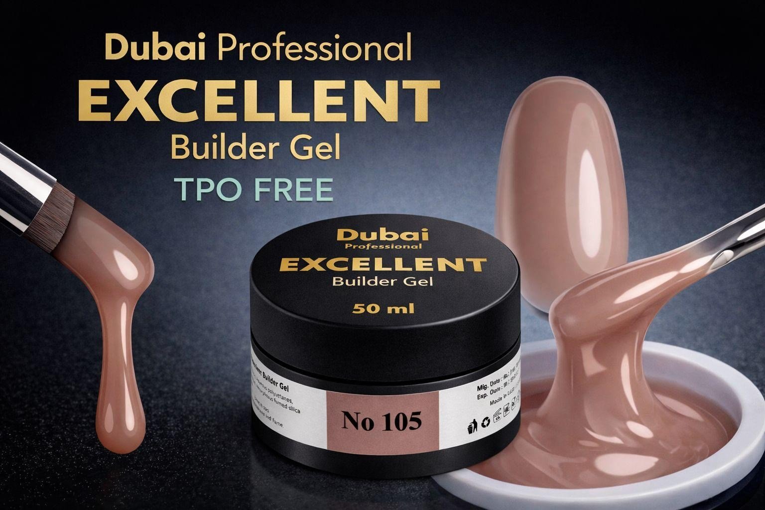 50 ML DUBAİ BUİLDER GEL NO:105