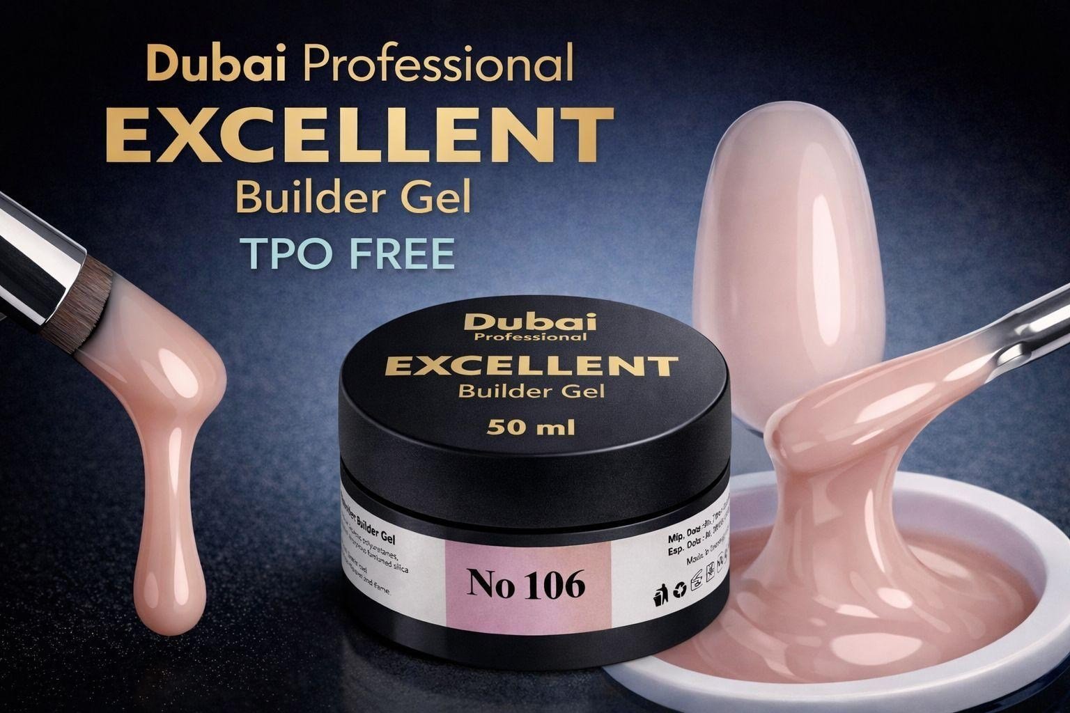50 ML DUBAİ BUİLDER GEL NO:105