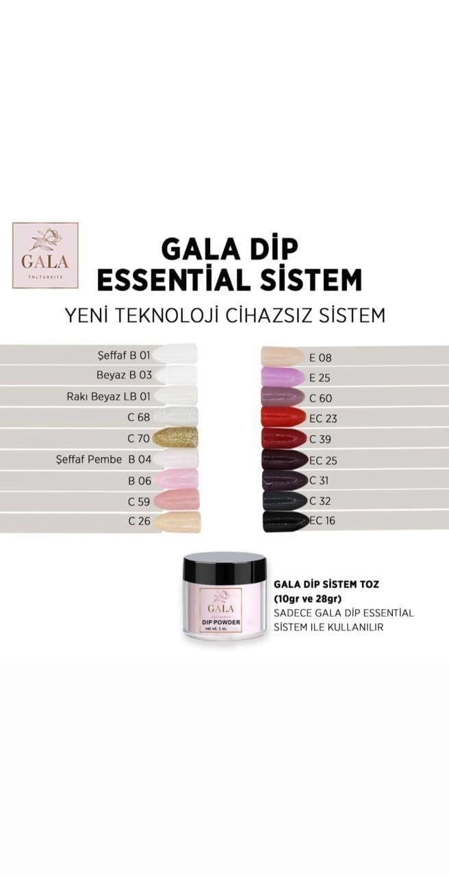 GALA DİP SİSTEM TOZ 28 GR E25