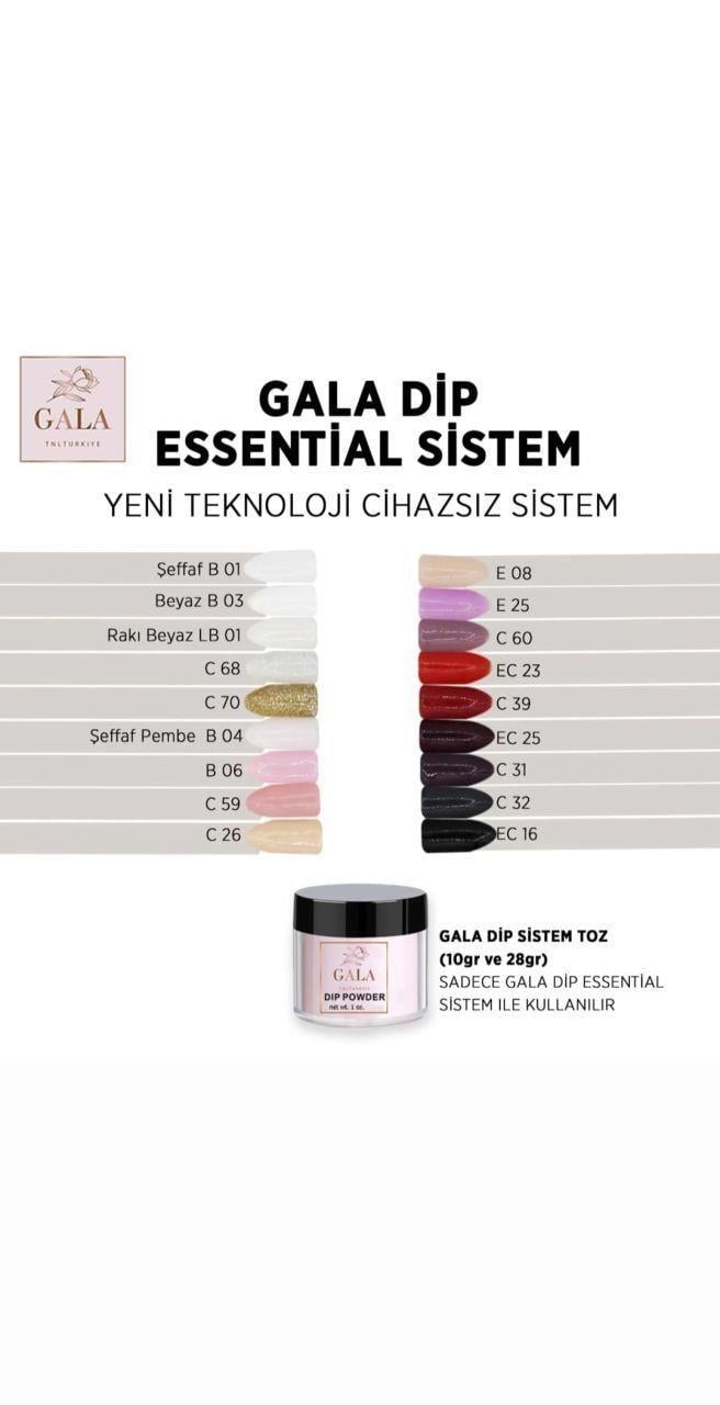 GALA DİP SİSTEM TOZ 28 GR EC23
