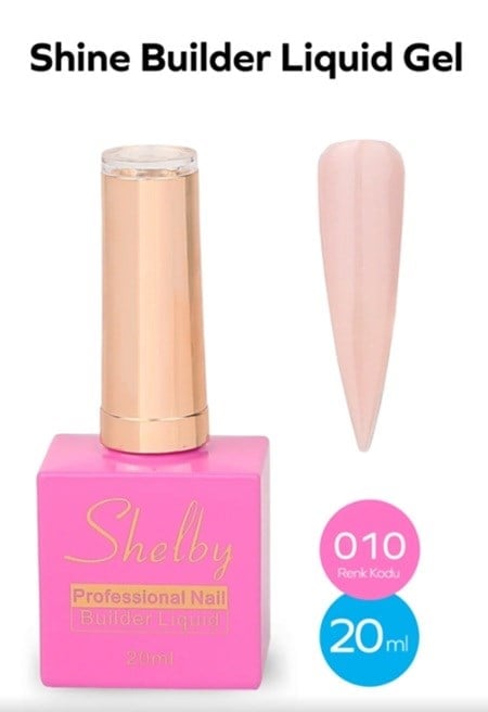 SHELBY 10 -20 ML.SIVI SİMLİ BUILDER GEL