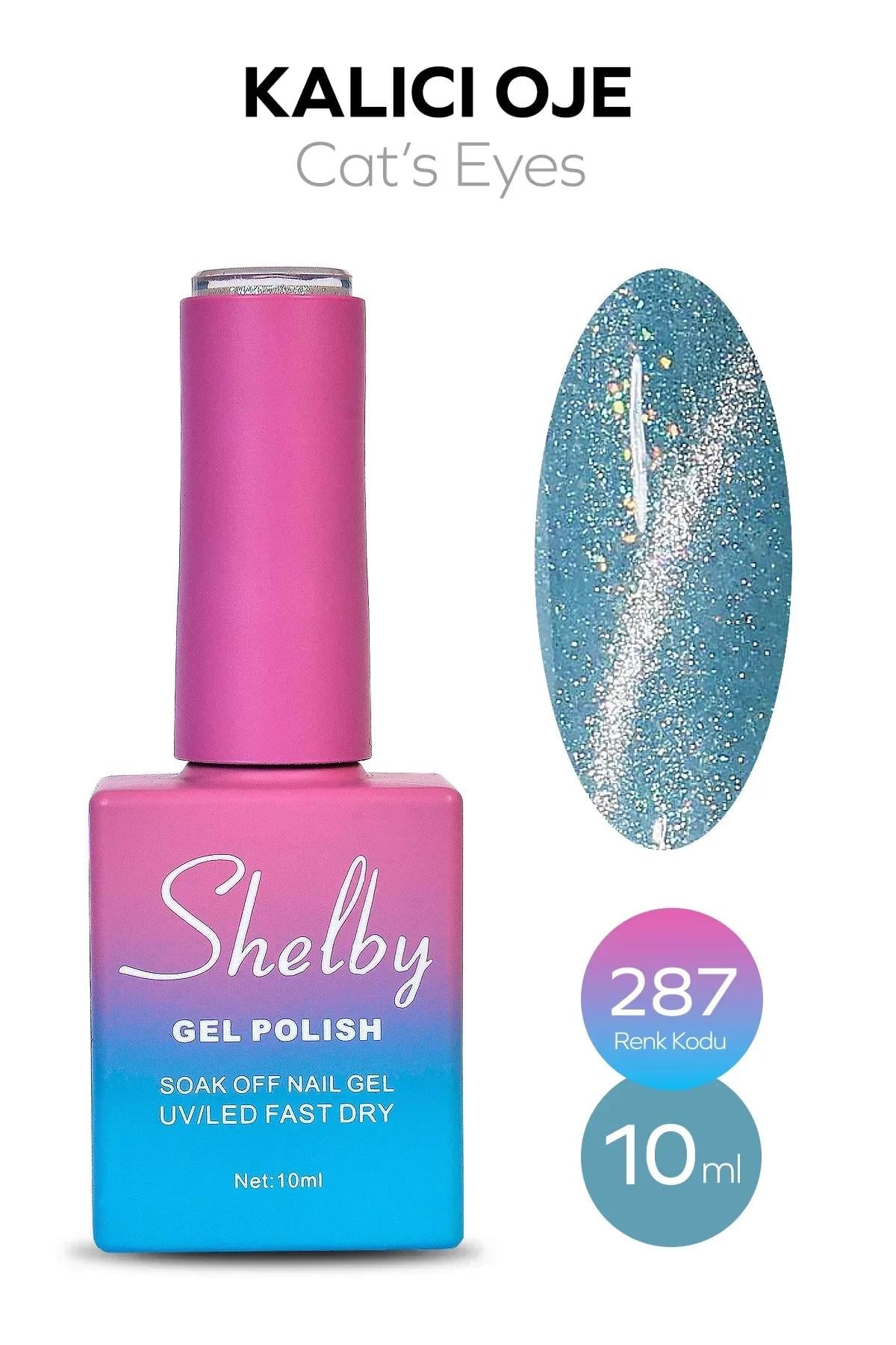 SHELBY 10 ML. A287 DİSCO & KEDİ GÖZÜ KALICI OJE