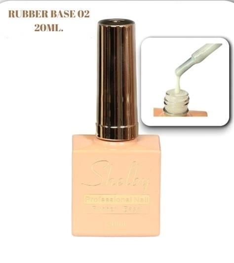 SHELBY RUBBER GEL BASE 20 ML.002 RAKI BEYAZI