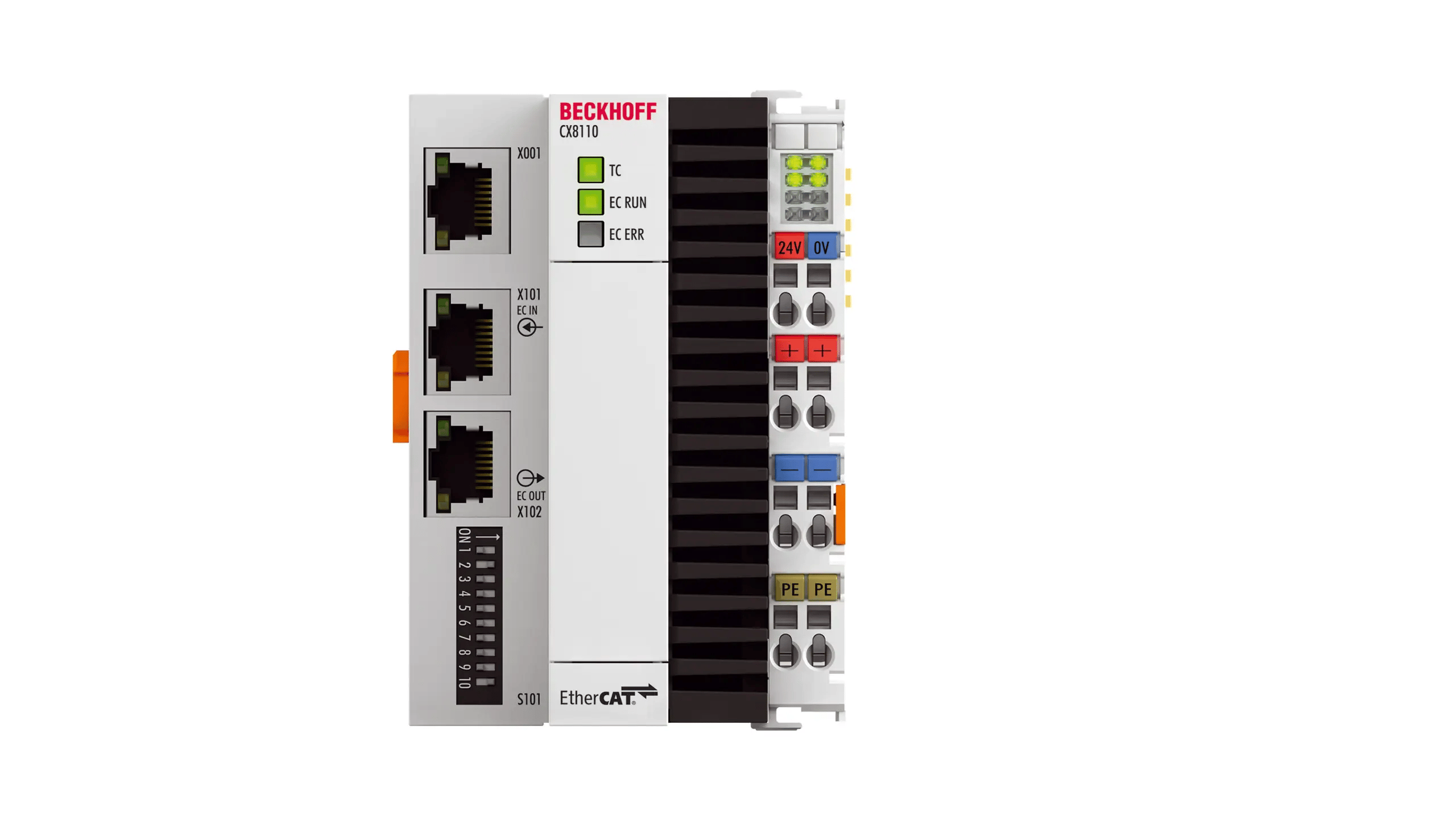 Beckhoff CX8110 Embedded PC | Arm® Cortex®-A9 | EtherCAT Slave