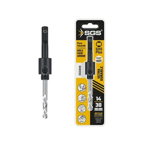 Bİ-METAL PANÇ ADAPTÖRÜ 14-30 MM / SDS PLUS