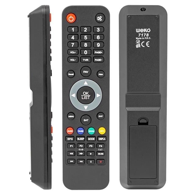 Botech Piko 207 HD CAS Uydu Alıcı Kumandası
