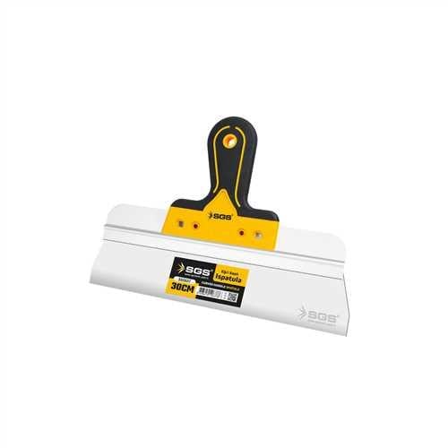 EĞRİ SAPLI ISPATULA 30 CM (PASLANMAZ ÇELİK)