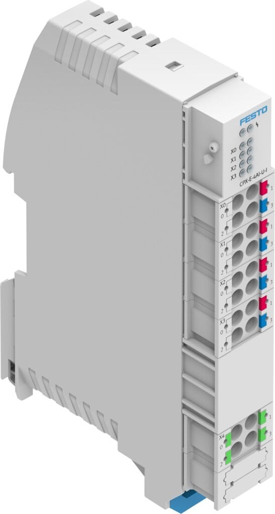 Festo 4080493 CPX-E-4AI-U-I Analog Giriş Modülü