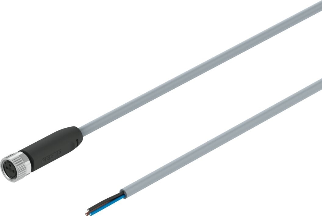 Festo 8078223 NEBA-M8G3-U-2.5-N-LE3 Bağlantı Kablosu 8078223