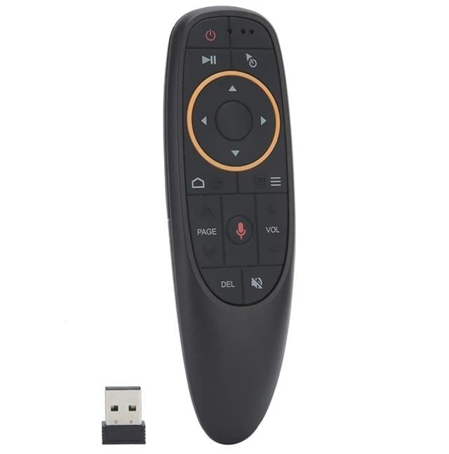 G10 Android-Windows-Linux-TV Box-Mac OS Uyumlu 2.4 Ghz Ses Komutlu Wireless Air Mouse Uzaktan Kumanda