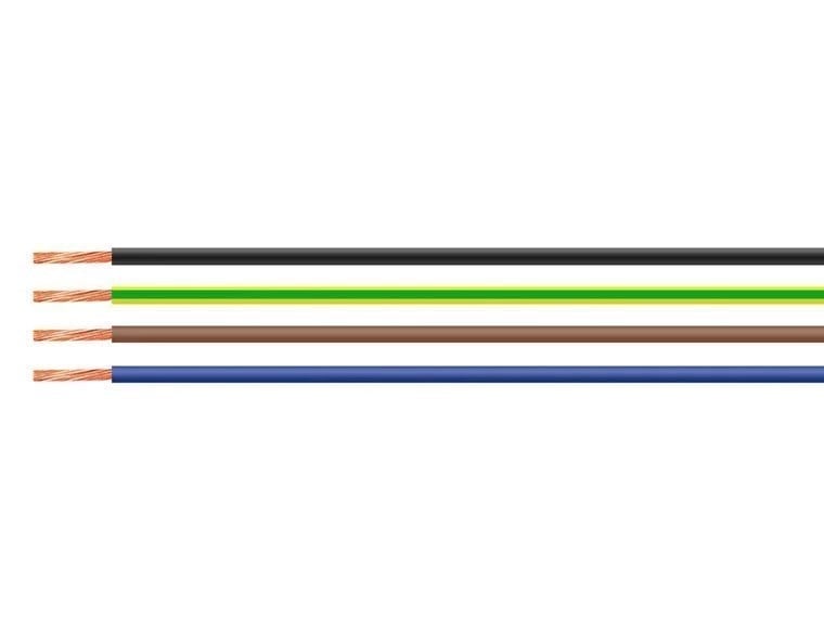 HELUKABEL 26652 H05V-K Koyu Mavi 1 x 0,5 mm² Tek Damarlı Kablo Helukabel 26652