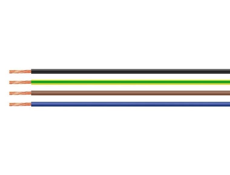 HELUKABEL 26652 H05V-K Koyu Mavi 1 x 0,5 mm² Tek Damarlı Kablo Helukabel 26652