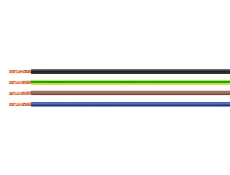 HELUKABEL 29125 H05V-K 1 x 1 mm² Koyu Mavi 100 m Tek Damarlı Kablo Helukabel 29125
