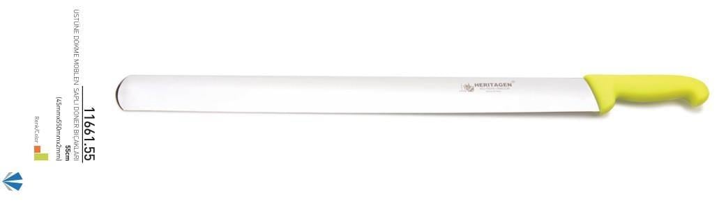 Heritagen Döner Bıçağı 55 cm Üstüne Dökme Moblen 45mm X 550mm X 2mm 11661.55
