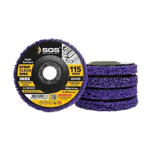 PARLATMA DİSKİ ÇOK AMAÇLI / MOR  (115 mm)