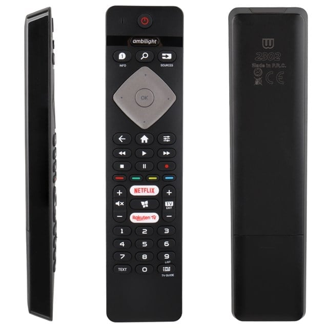 Philips 43PUS6504/62 Ambilight Netflix-Rakuten Tv Tuşlu Led Tv Kumandası