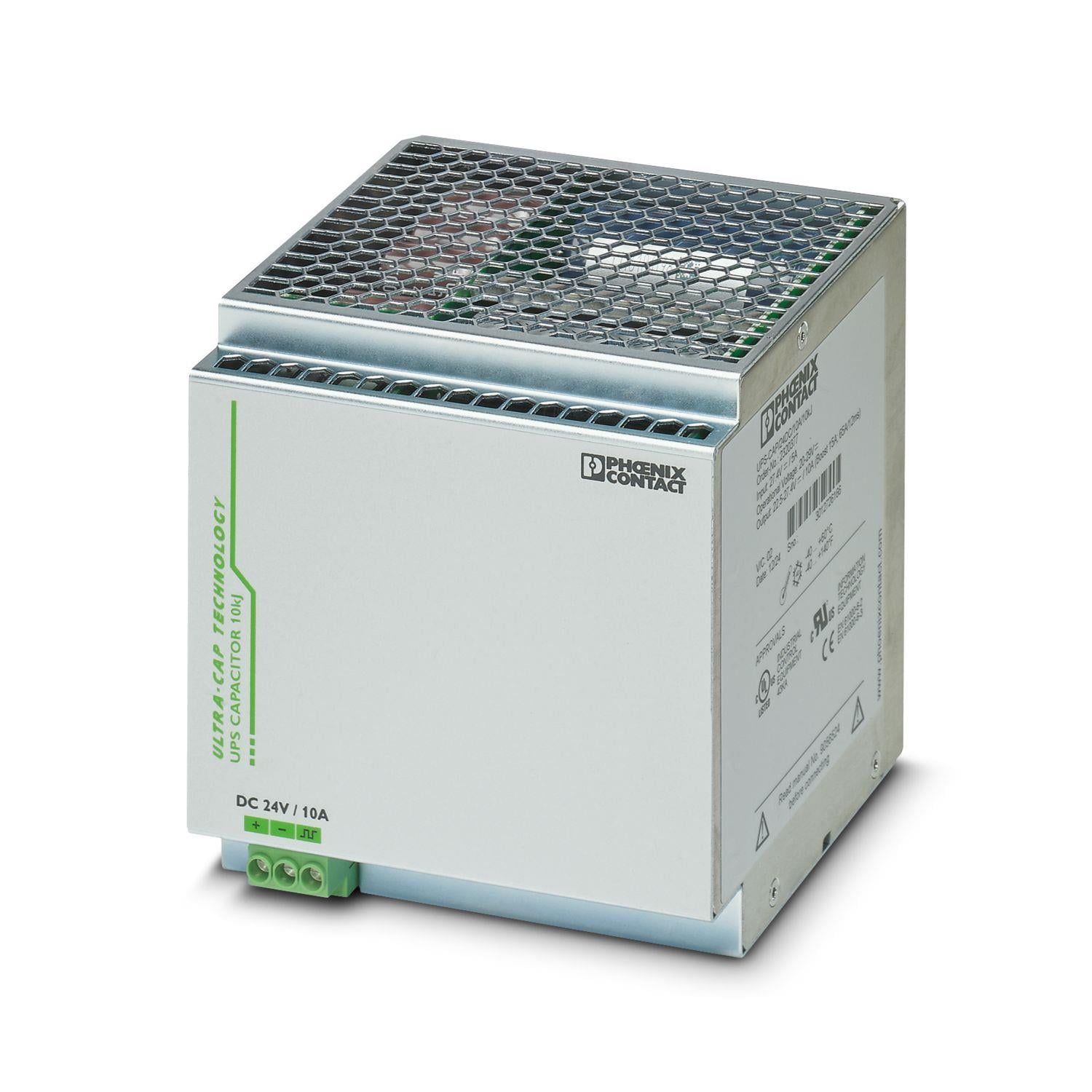 Phoenix Contact-2320377 UPS-CAP/24DC/10A/10KJ - Güç depolama