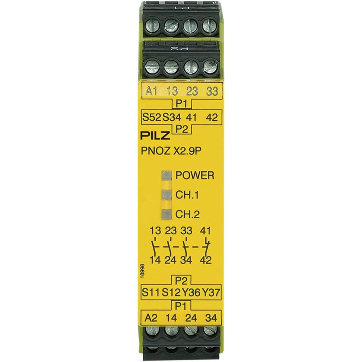 Pilz 777300 PNOZ X2.9P 24VDC 3n/o 1n/c