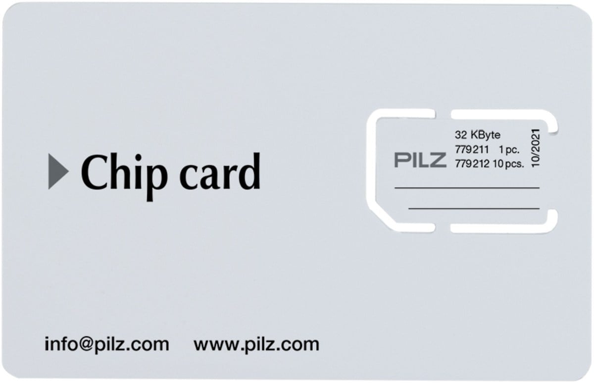 Pilz 779211 Chipcard 1 piece 32kB 779211