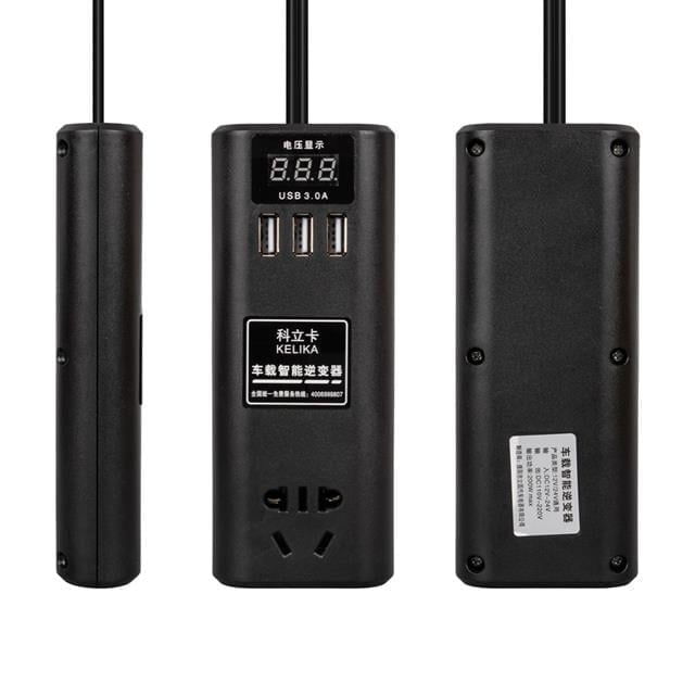Powermaster Çok Fonksiyonlu USB Araç İnvertörü 12v/24V To 220V