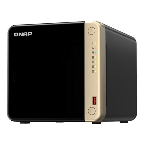 QNAP TS-464 4 Disk Yuvalı NAS | 8GB RAM, Intel Celeron N5095, 2.5GbE, HDMI 2.1