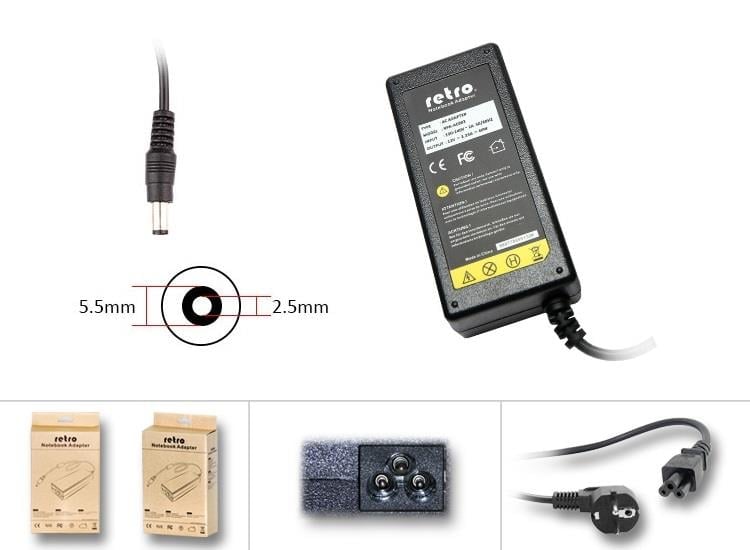 RETRO 12V 3.3A 40W Lcd Monitör Adaptörü