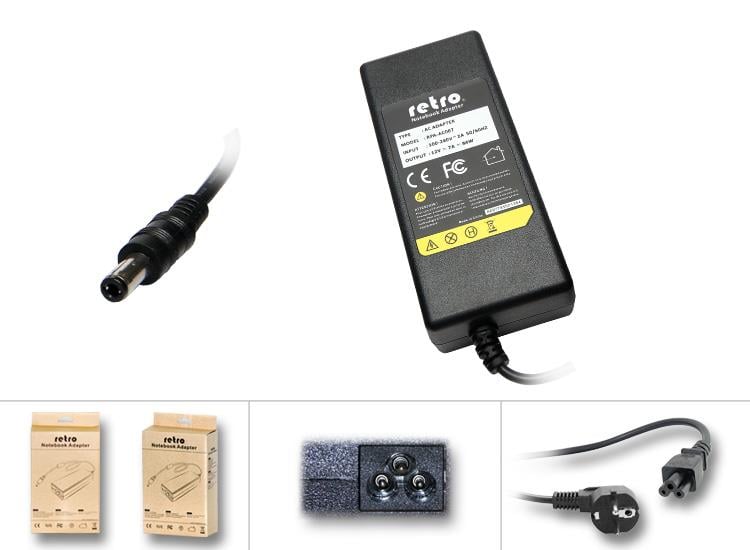 RETRO 12V 7A 84W Ac Adaptör
