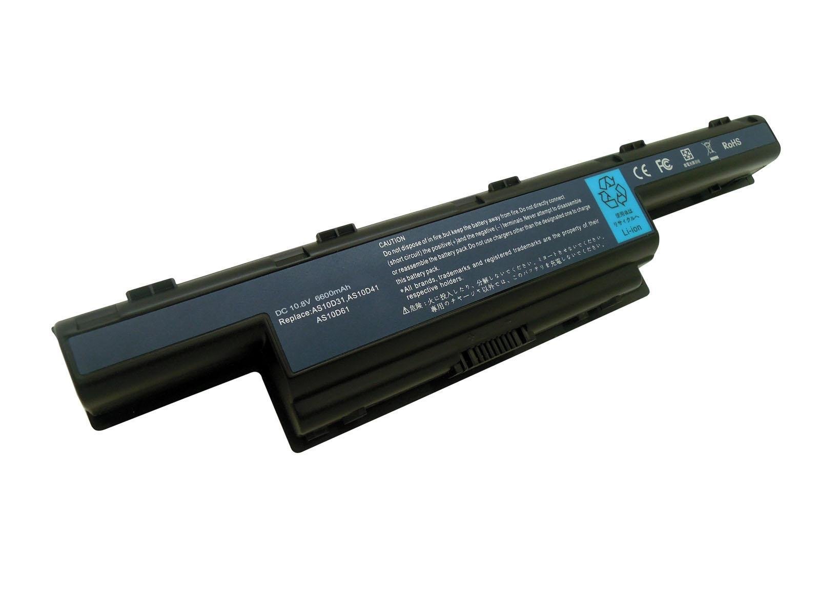 RETRO Acer Aspire 5741G, Packard Bell EasyNote TM85 Notebook Bataryası - 9 Cell