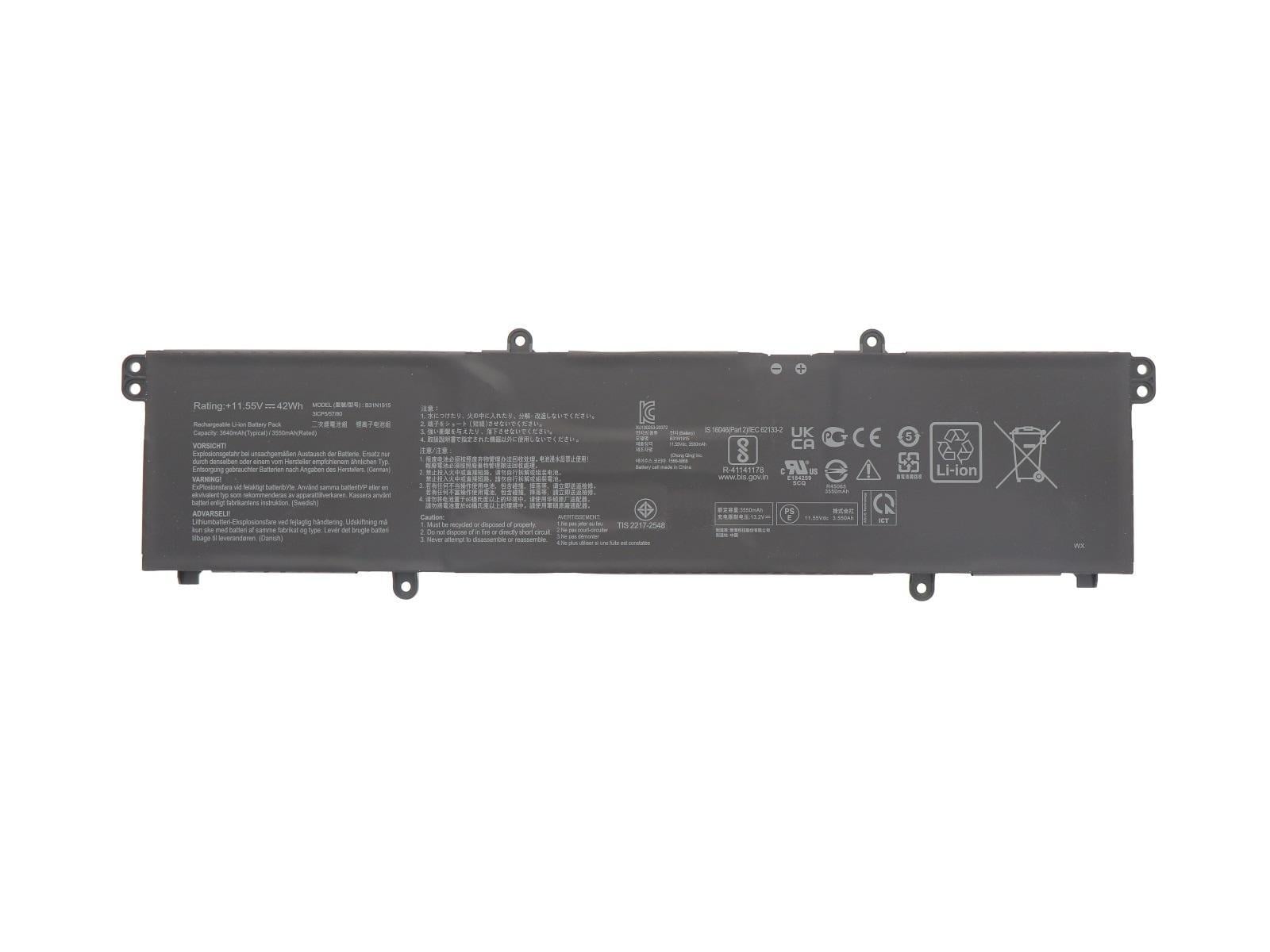 RETRO Asus B1400CE, B31N1915 Notebook Bataryası