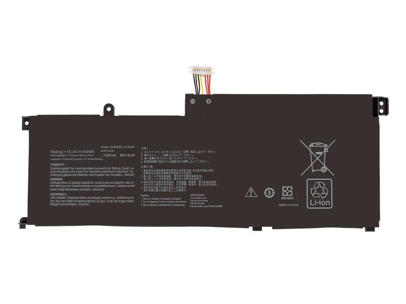 RETRO Asus C41N2002 Notebook Bataryası