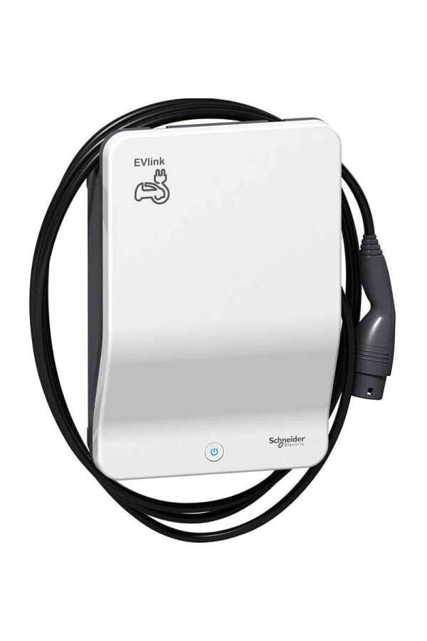 Schneider Electric EVH2S22P0CK EVlink Wallbox 22 kW 32A 3P+N 4 m Type 2 Kablolu Elektrikli Araç Şarj İstasyonu EVH2S22P0CK