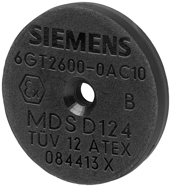 Siemens 6GT26000AC10 MDS D124 - 13,56 MHz ISO 15693 112 Byte RFID Transponder 6GT26000AC10