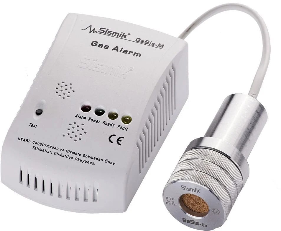 SİSMİK GaSis-EX Kuru Kontak Çıkışlı Ex-Proof Gaz Alarm Cihazı 01.002.001.003.07