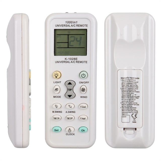 Weko WK-29275 Tüm Klimalarla Uyumlu Akıllı 1000 Kodlu Universal Klima Kumandası (Evrensel)