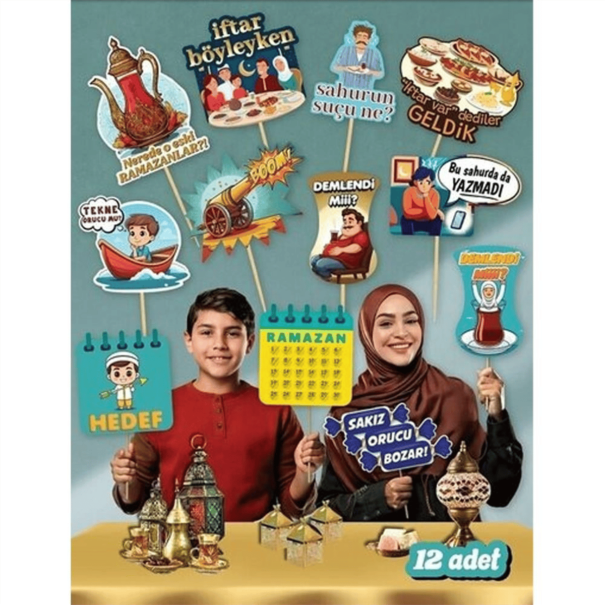 12 Lİ RAMAZAN KONUŞMA BALONU