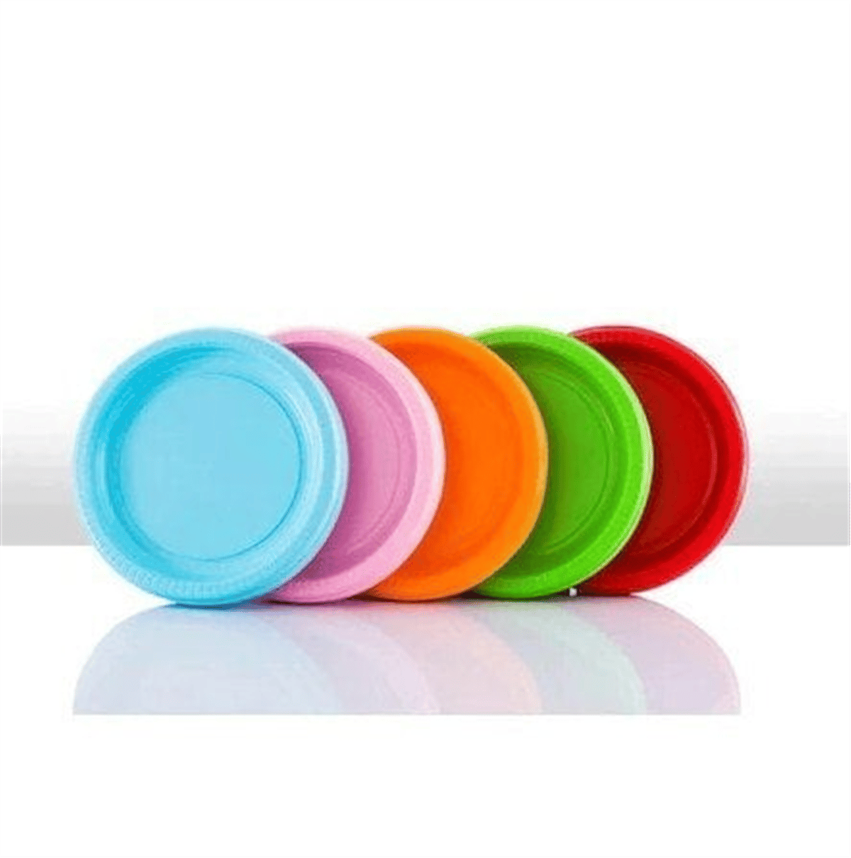 220 MM RENKLİ PARTİ TABAK 25 Lİ