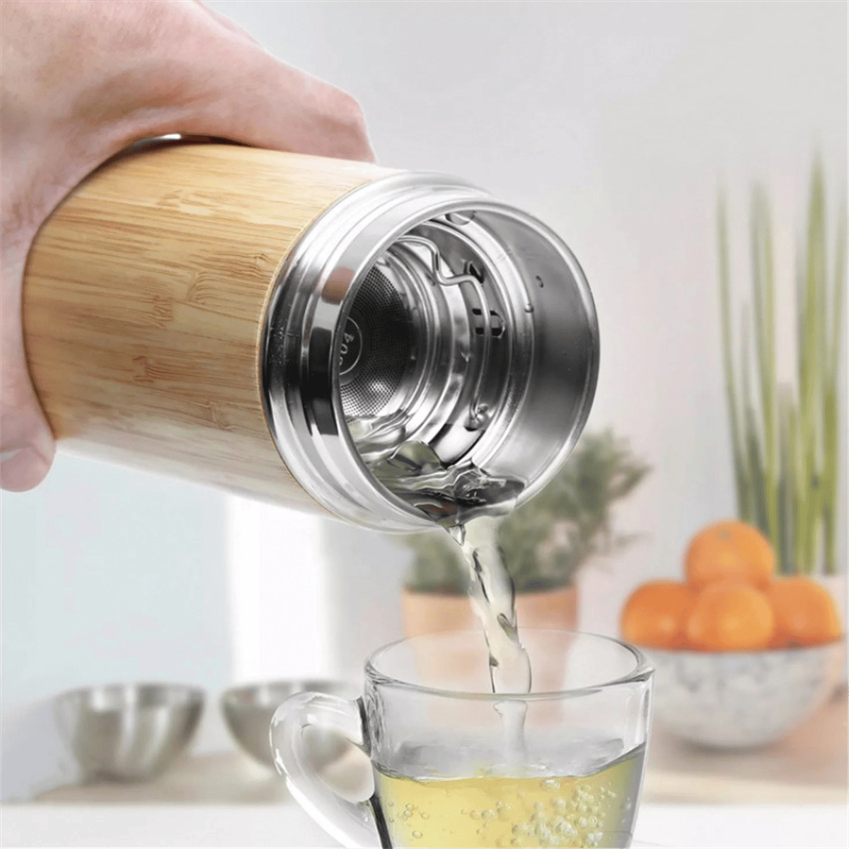 5316 BAMBU ÇELİK TERMOS / 500 ML