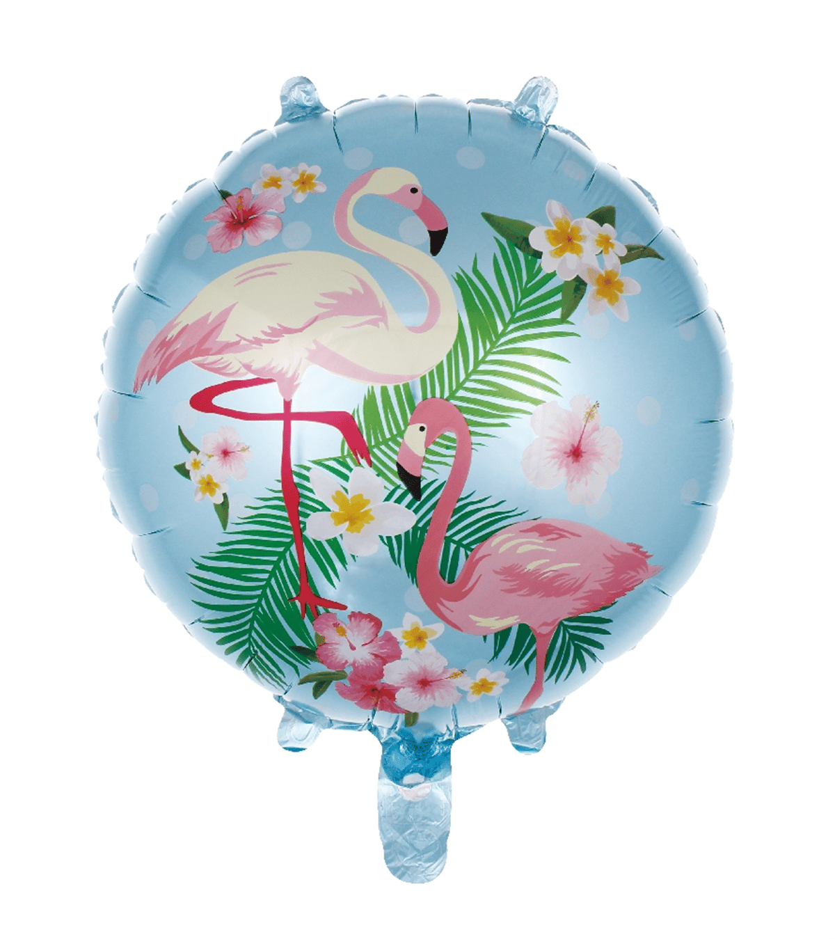 5630-18 İNÇ YUV. FLAMİNGO MAVİ FOLYO BALON 43*43
